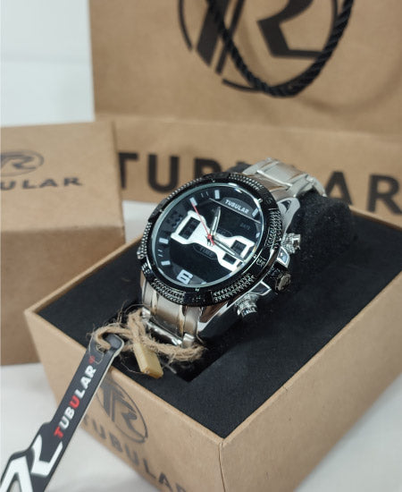 A TUBULAR Silver Men’s Watch