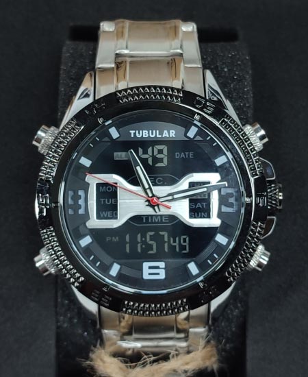 A TUBULAR Silver Men’s Watch