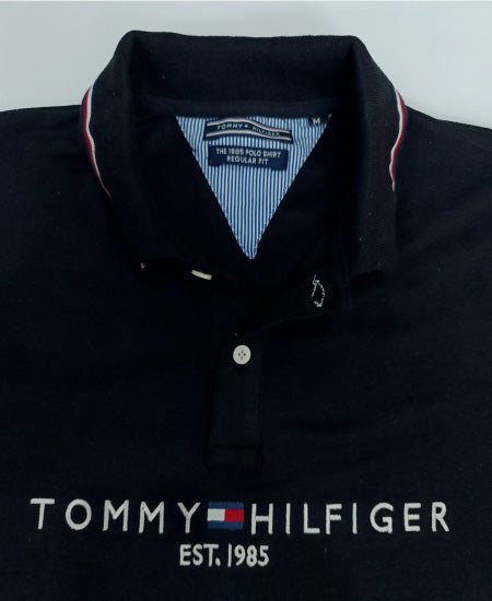 Tommy Hilfiger Black Polo Shirt