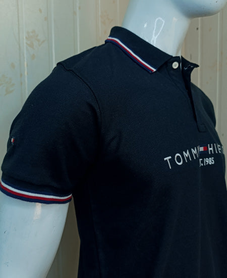 Tommy Hilfiger Black Polo Shirt